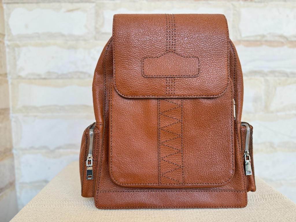 🎒 Handcrafted Genuine Goat Leather Backpack – Premium Quality, Stylish & Lightweight Design | Hana GCC